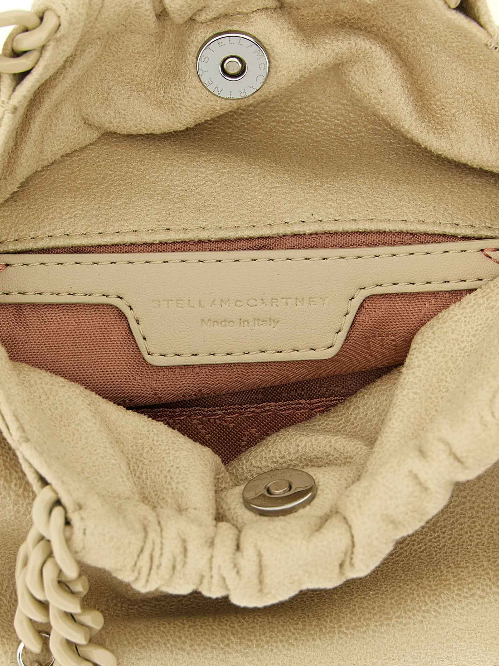 Stella McCartney Beige Polyester Shoulder Bag