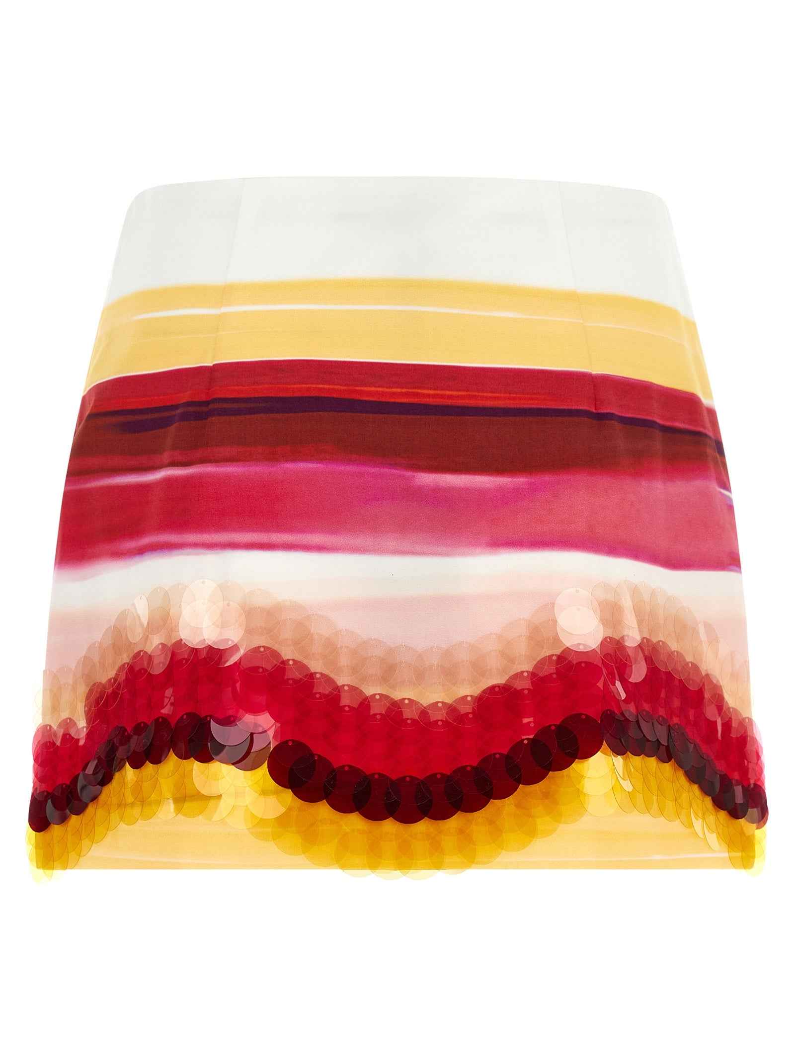 Fendi Multicolor Cotton Long Skirt