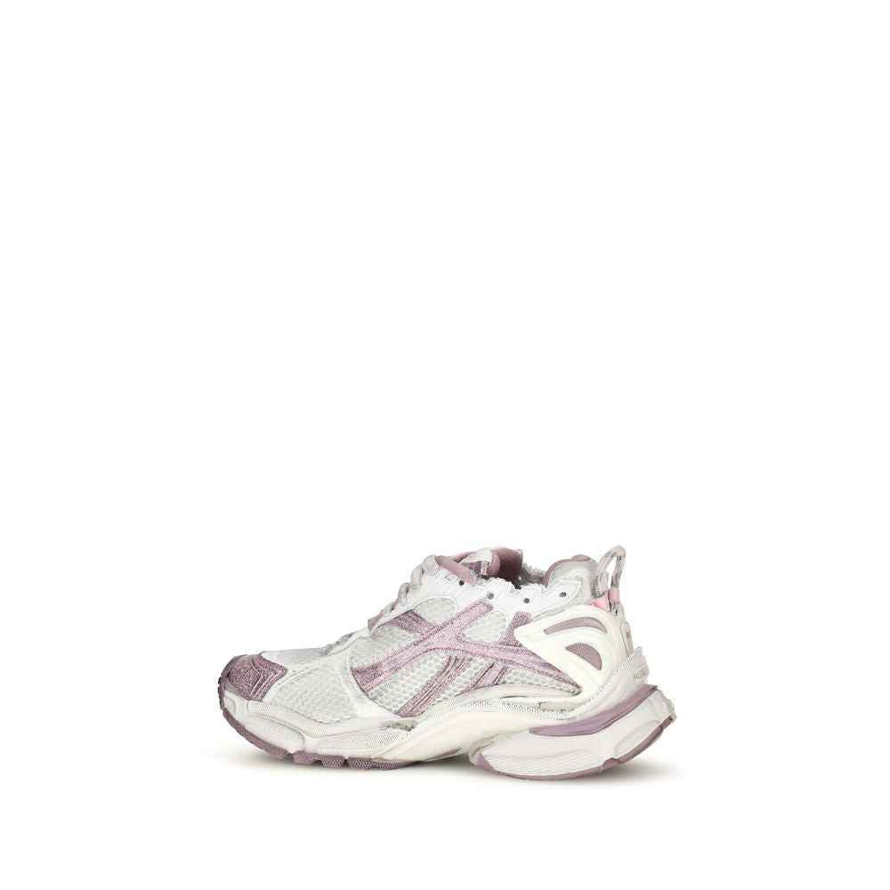 Balenciaga Purple Polyester Athletic Sneakers