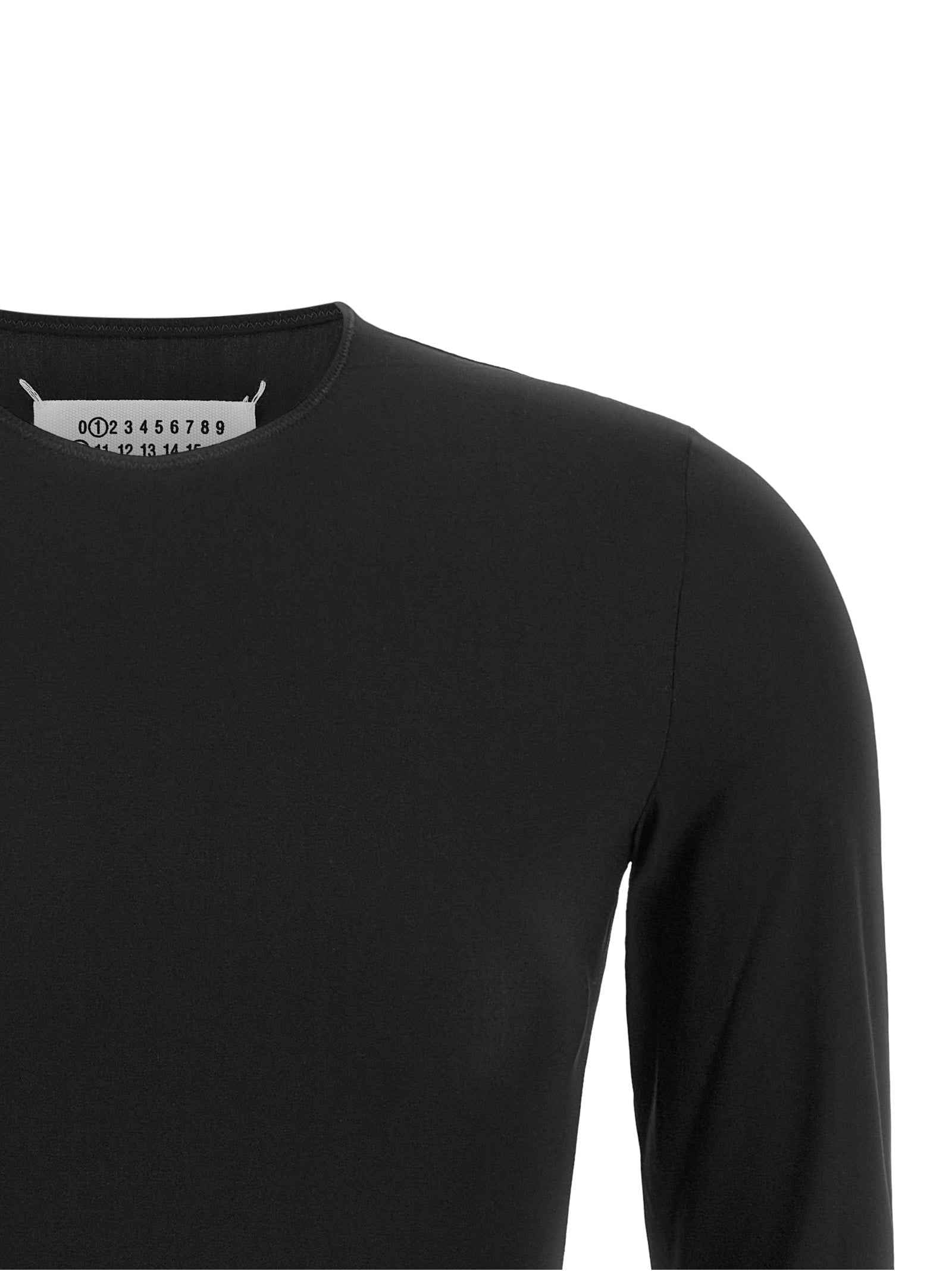 Maison Margiela Black Polyamide Bodysuit