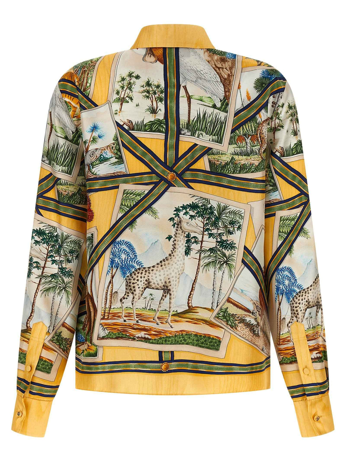 Gucci Multicolor Silk Blouse