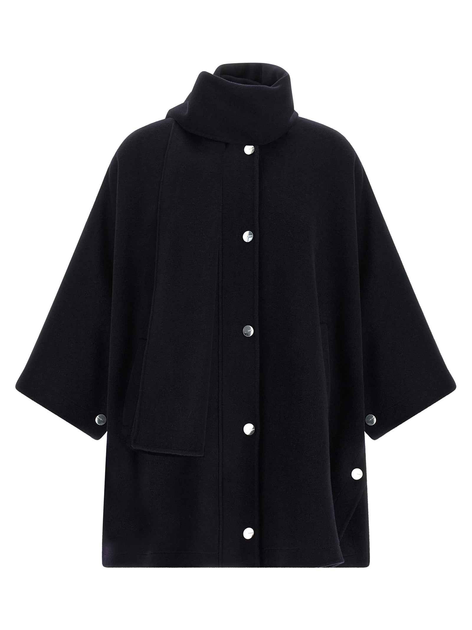PINKO Blue Wool Coat