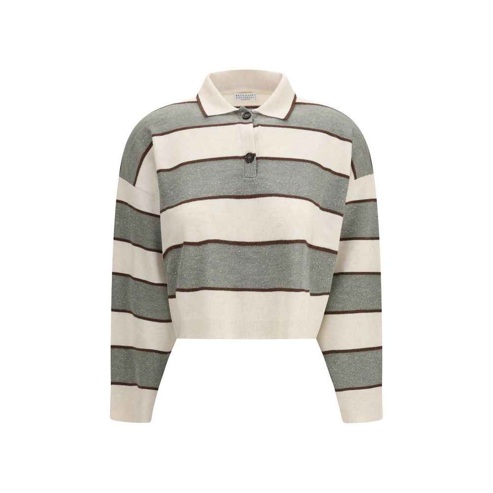 Brunello Cucinelli Multicolor Wool Oves Aries T-Shirt
