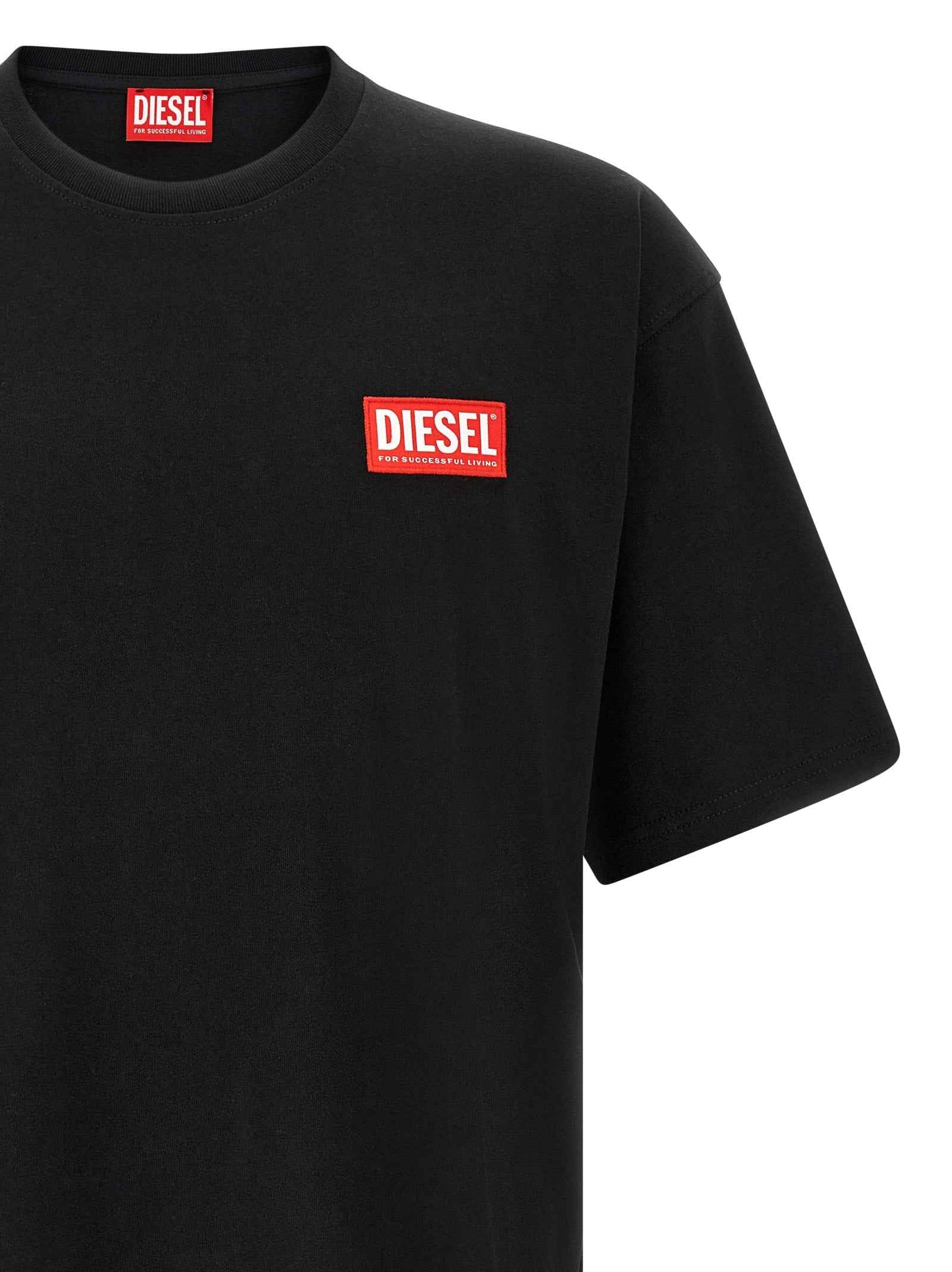 Diesel Black Cotton Sportswear