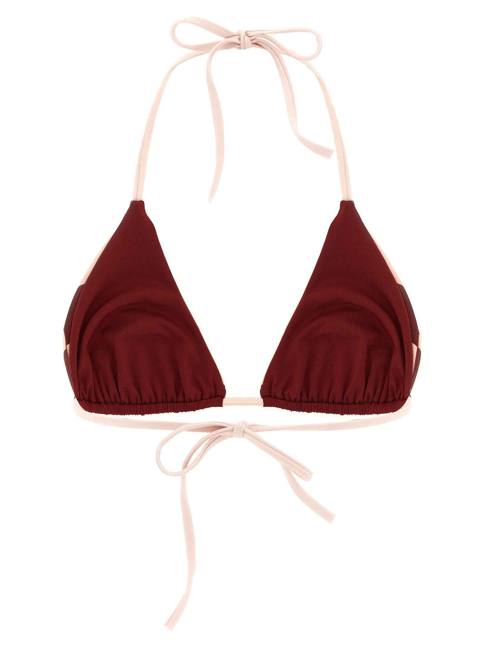 Fendi Bordeaux Polyester Bikini