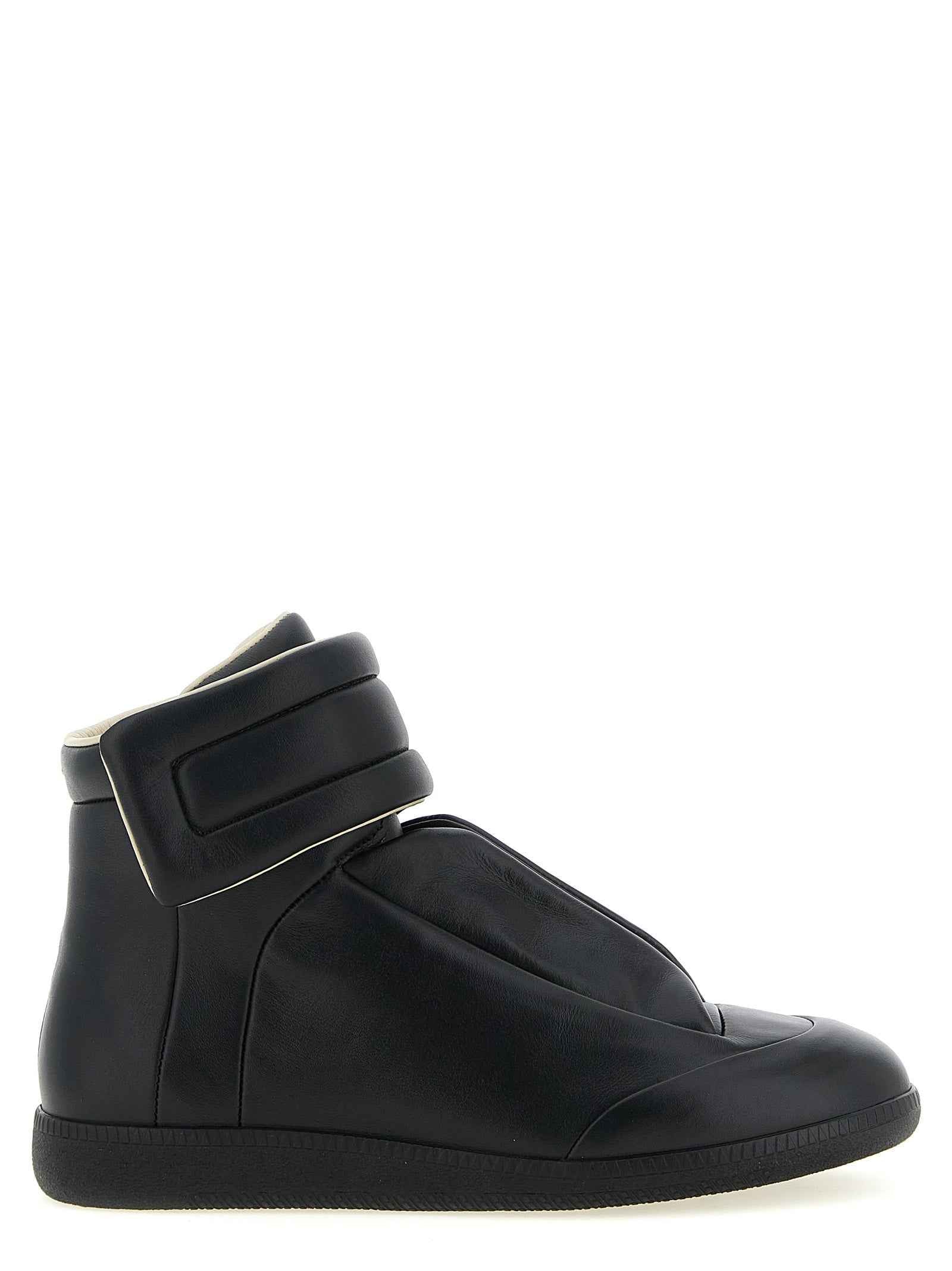 Maison Margiela Black Calfskin Chunky Sneakers