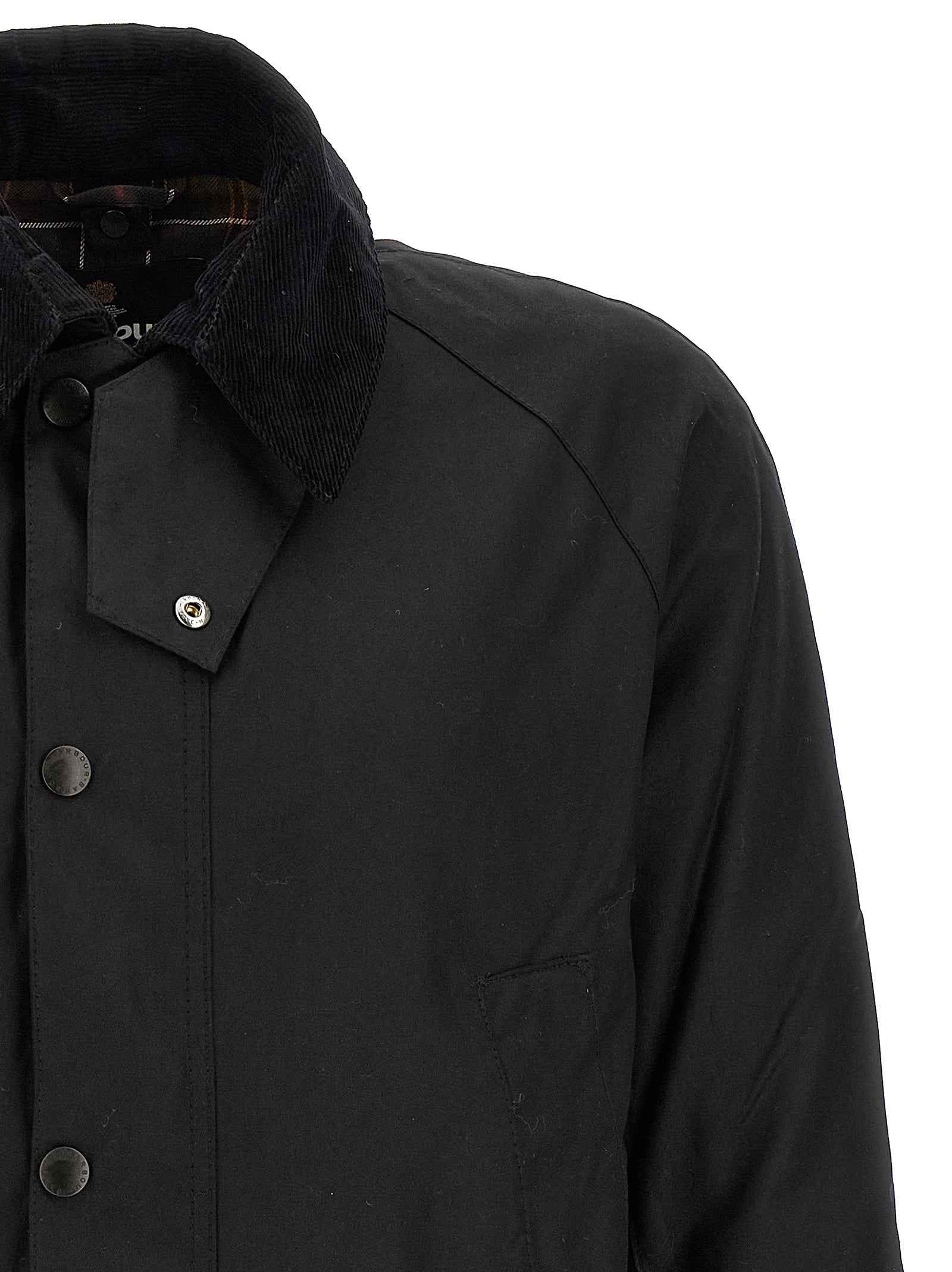 Barbour Black Cotton Jacket