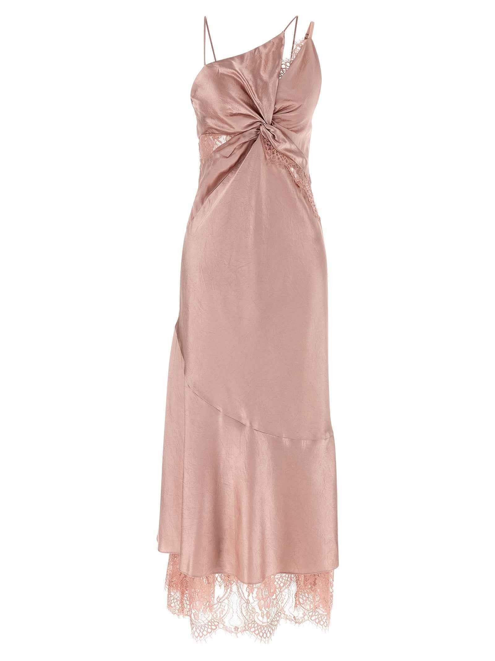 PINKO Multicolor Acetate Long Dress