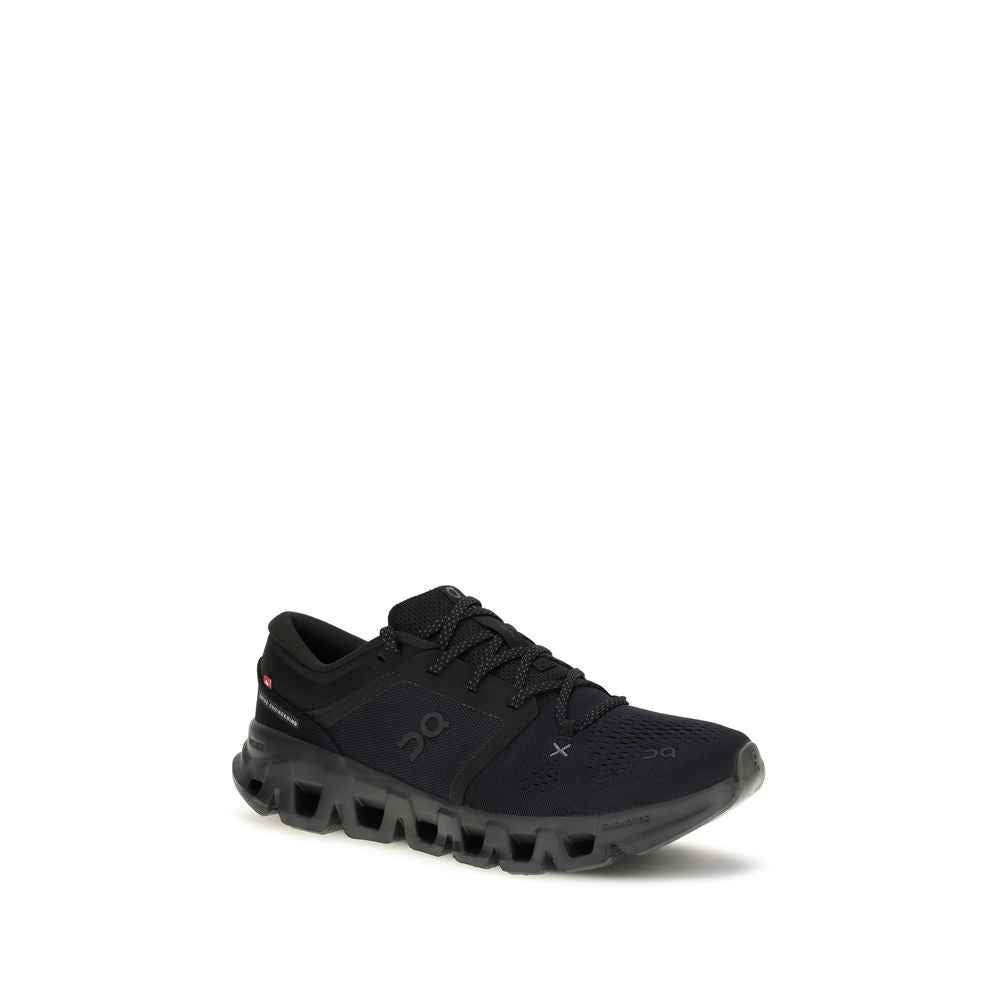 ON Black Fabric Athletic Sneakers