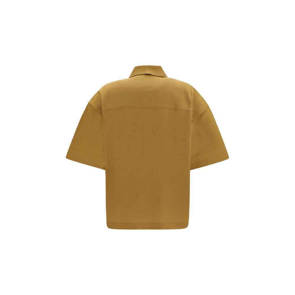 Saint Laurent Bicolor Cotton Polo Shirt