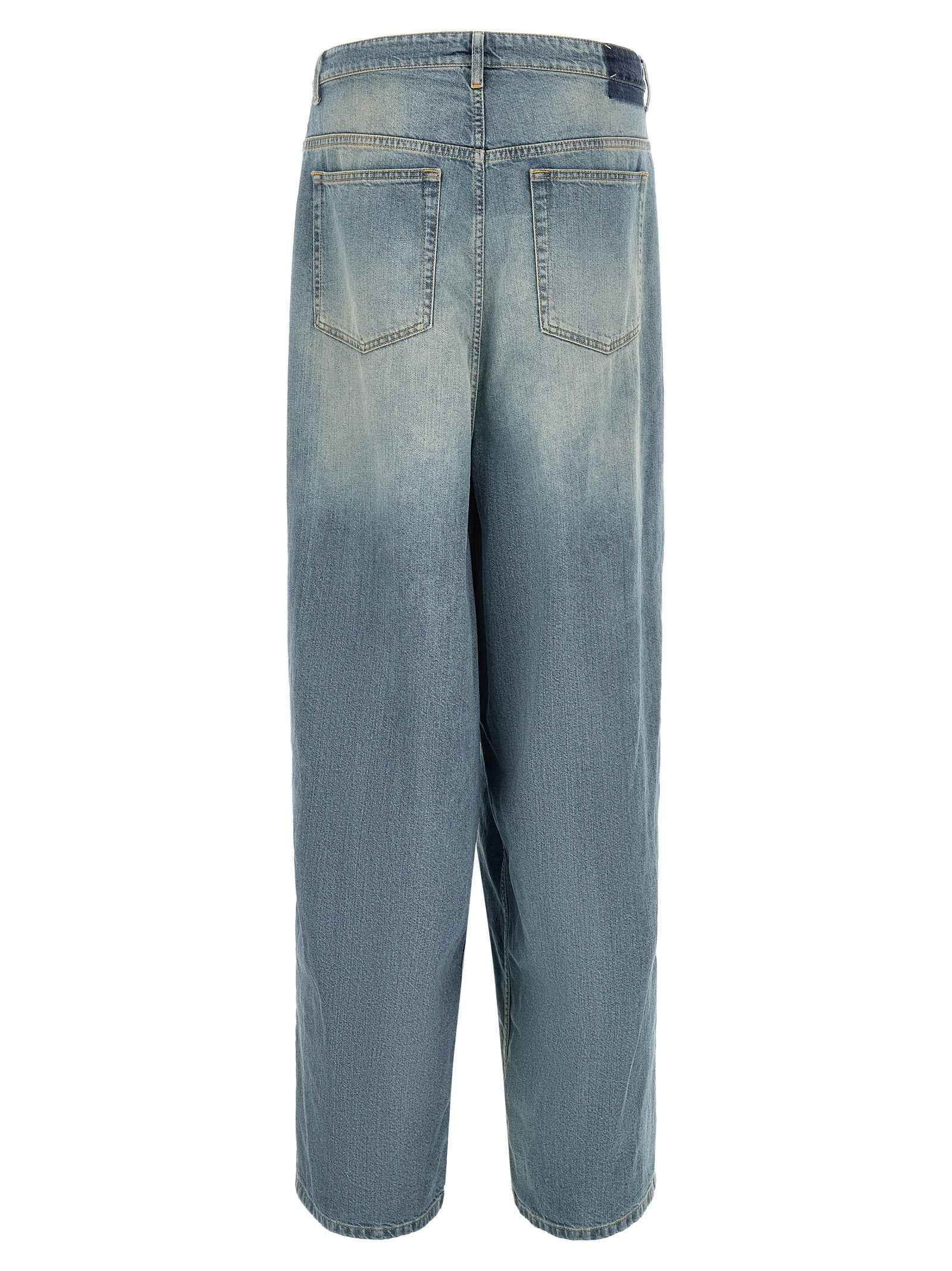 Maison Margiela Blue Cotton Jeans Denim