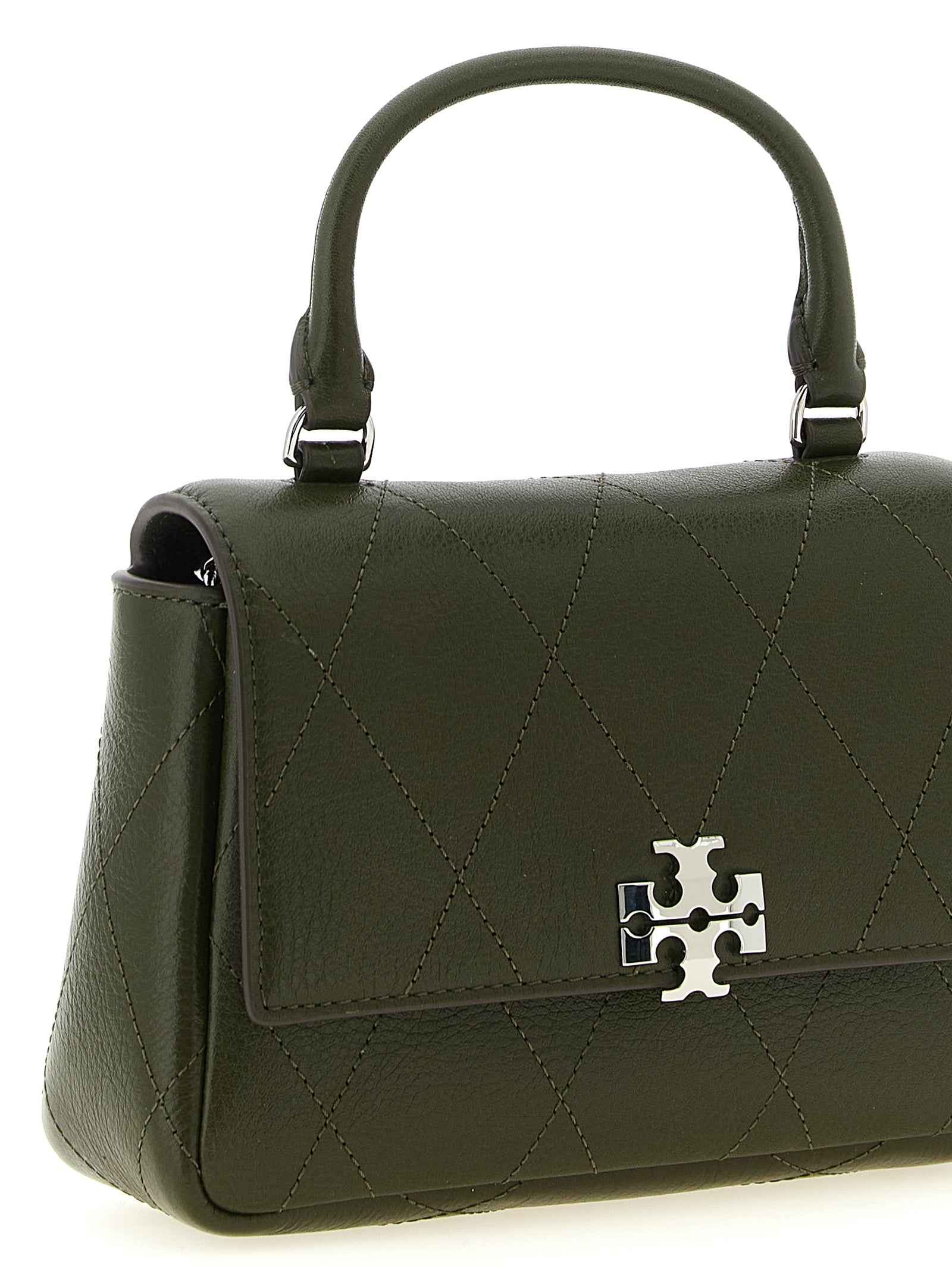 Tory Burch Bicolor Cowhide Handbag