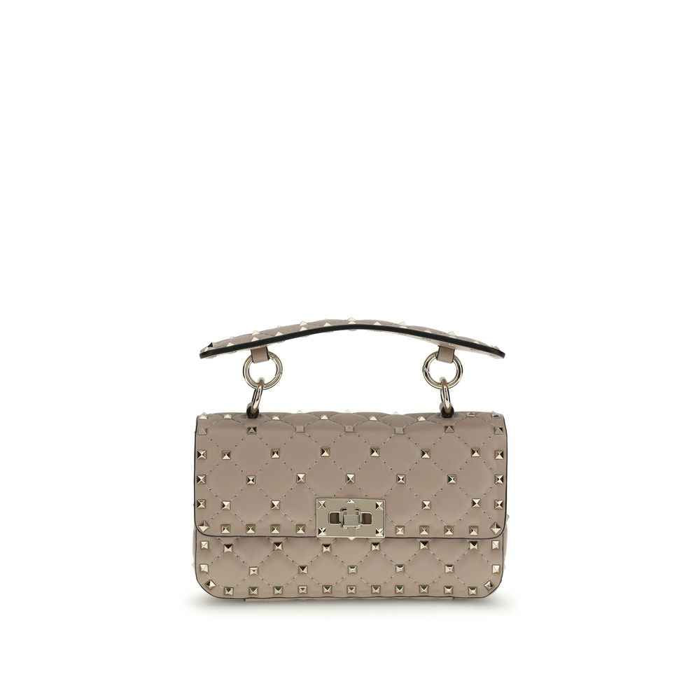 Valentino Garavani Pink Calf Leather Bos Taurus Handbag