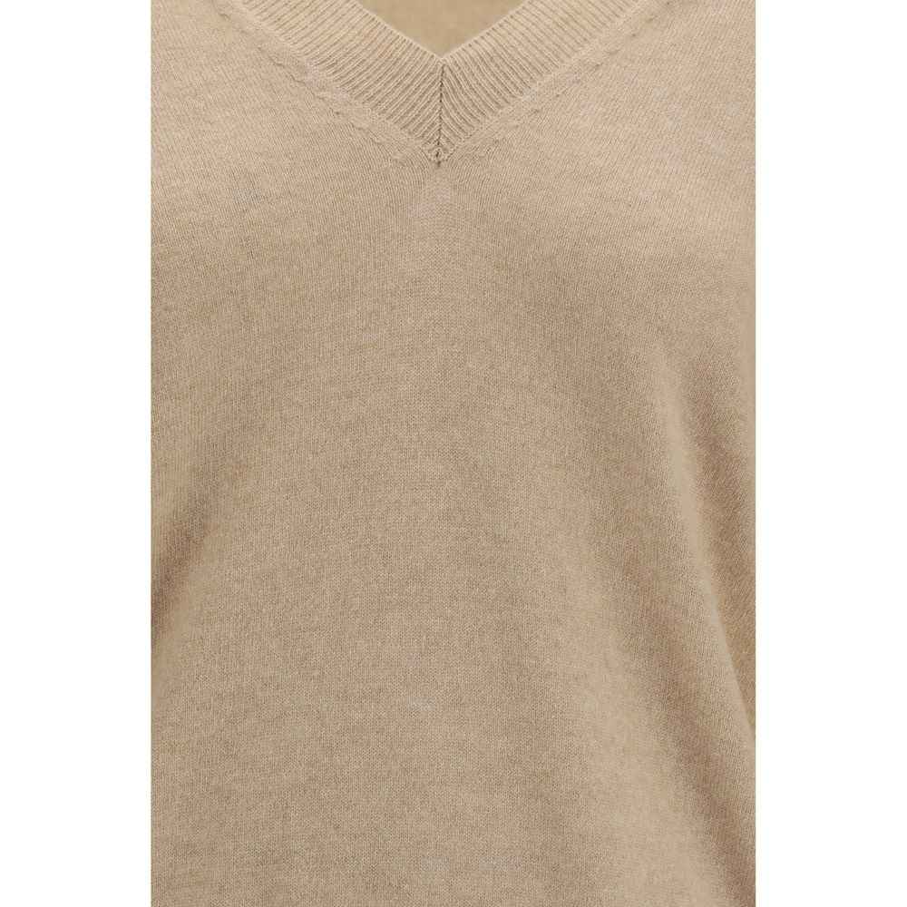 Malo Beige Cashmere Sweater