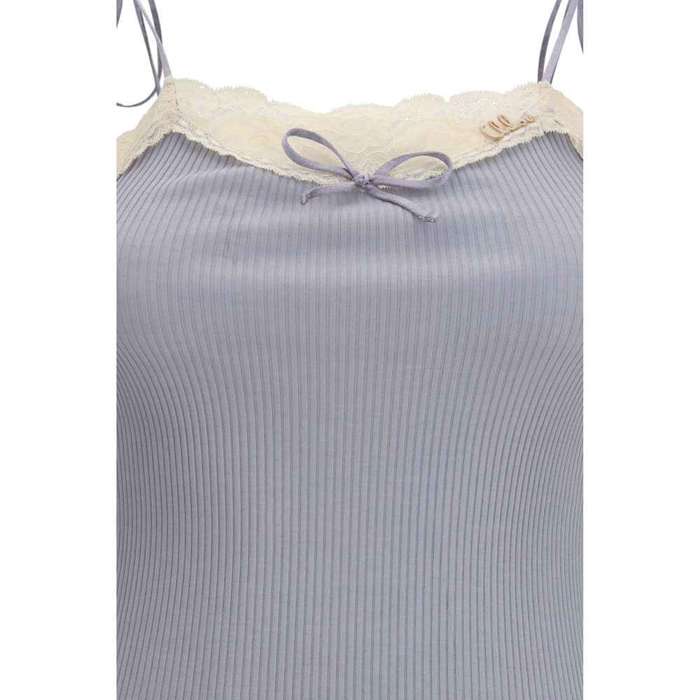 Chloé Blue Cashmere T-Shirt