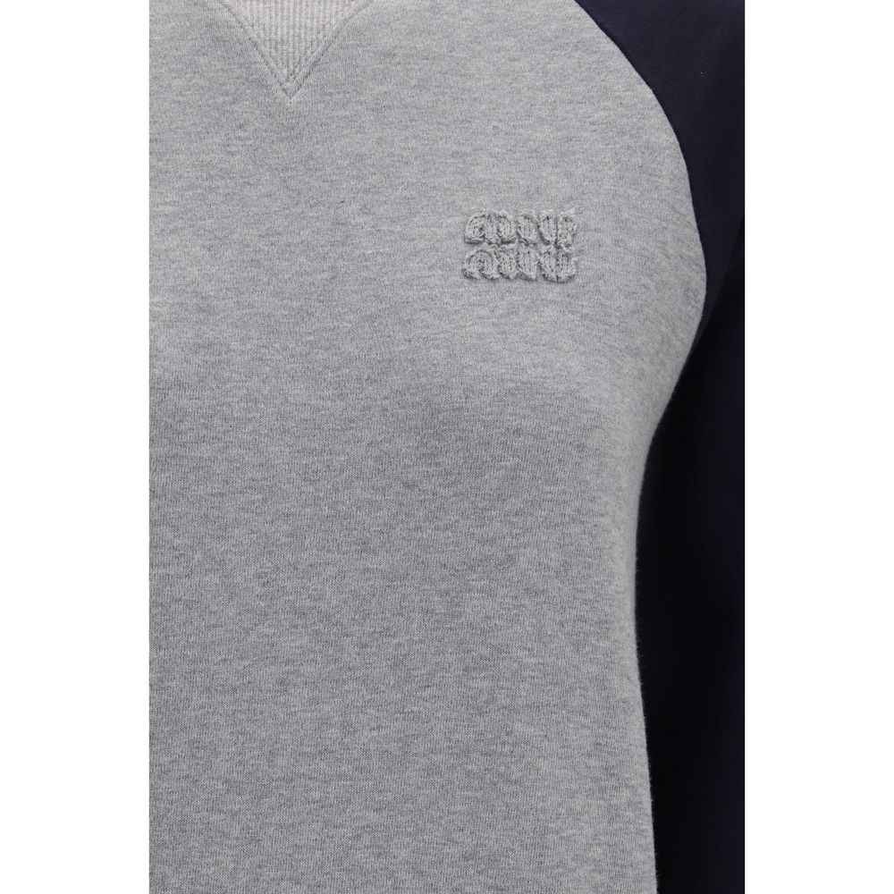 Miu Miu Multicolor Cotton Sweatshirt