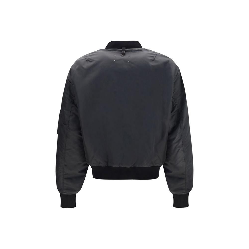 Maison Margiela Gray Polyamide Bomber