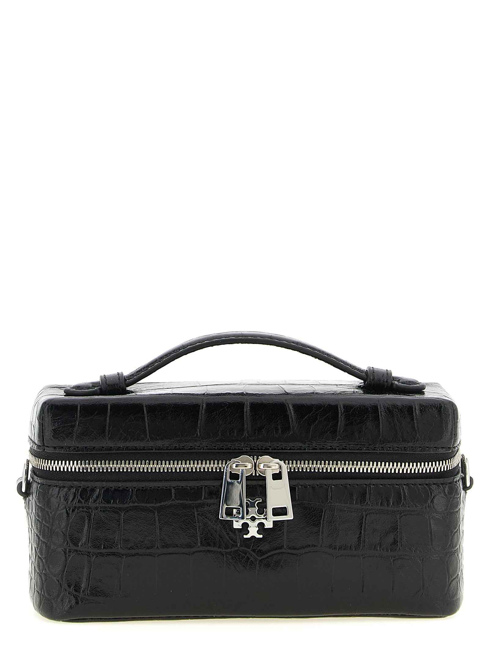 Tory Burch Black Lamb Leather Crossbody Bag