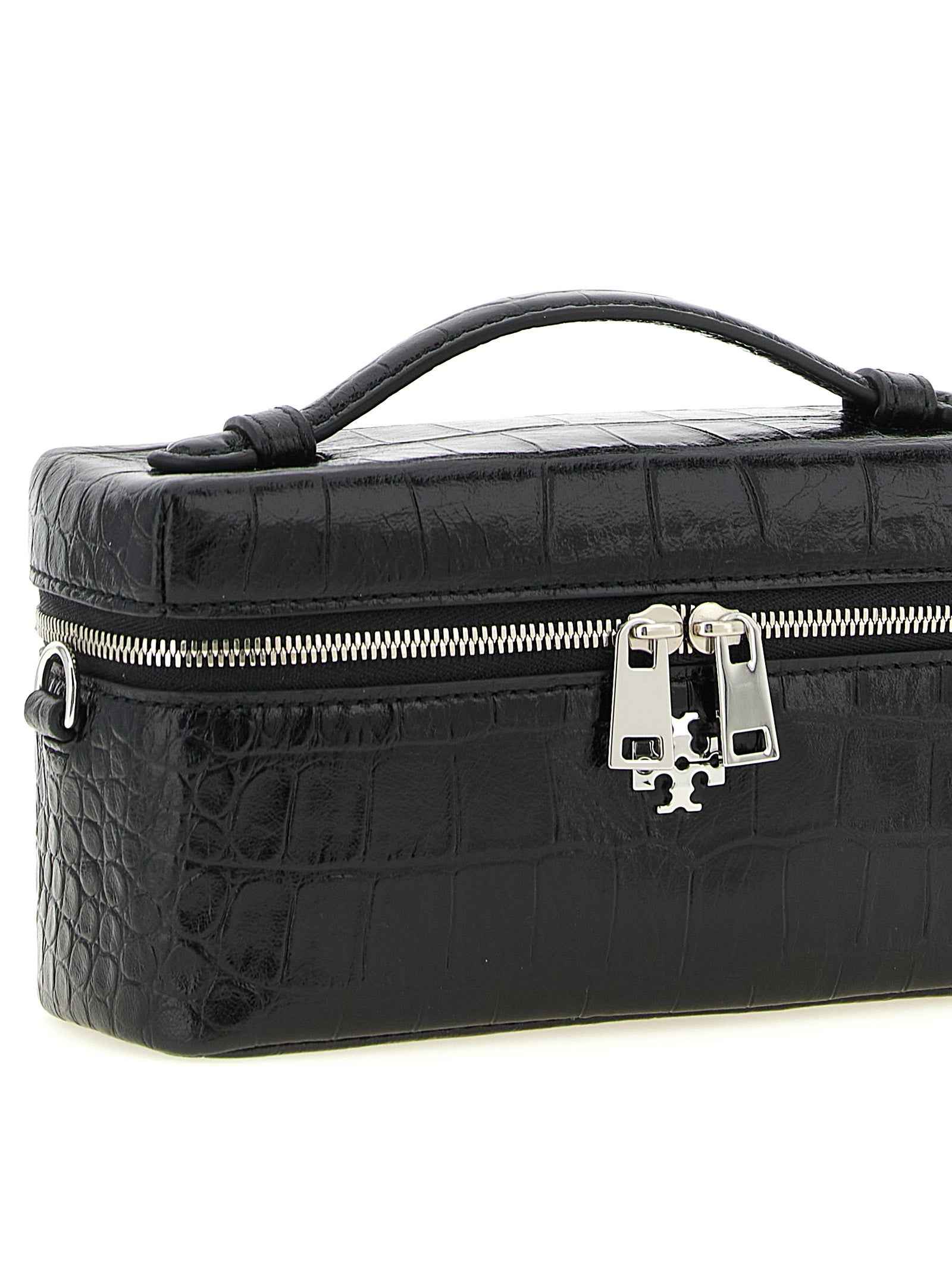 Tory Burch Black Lamb Leather Crossbody Bag