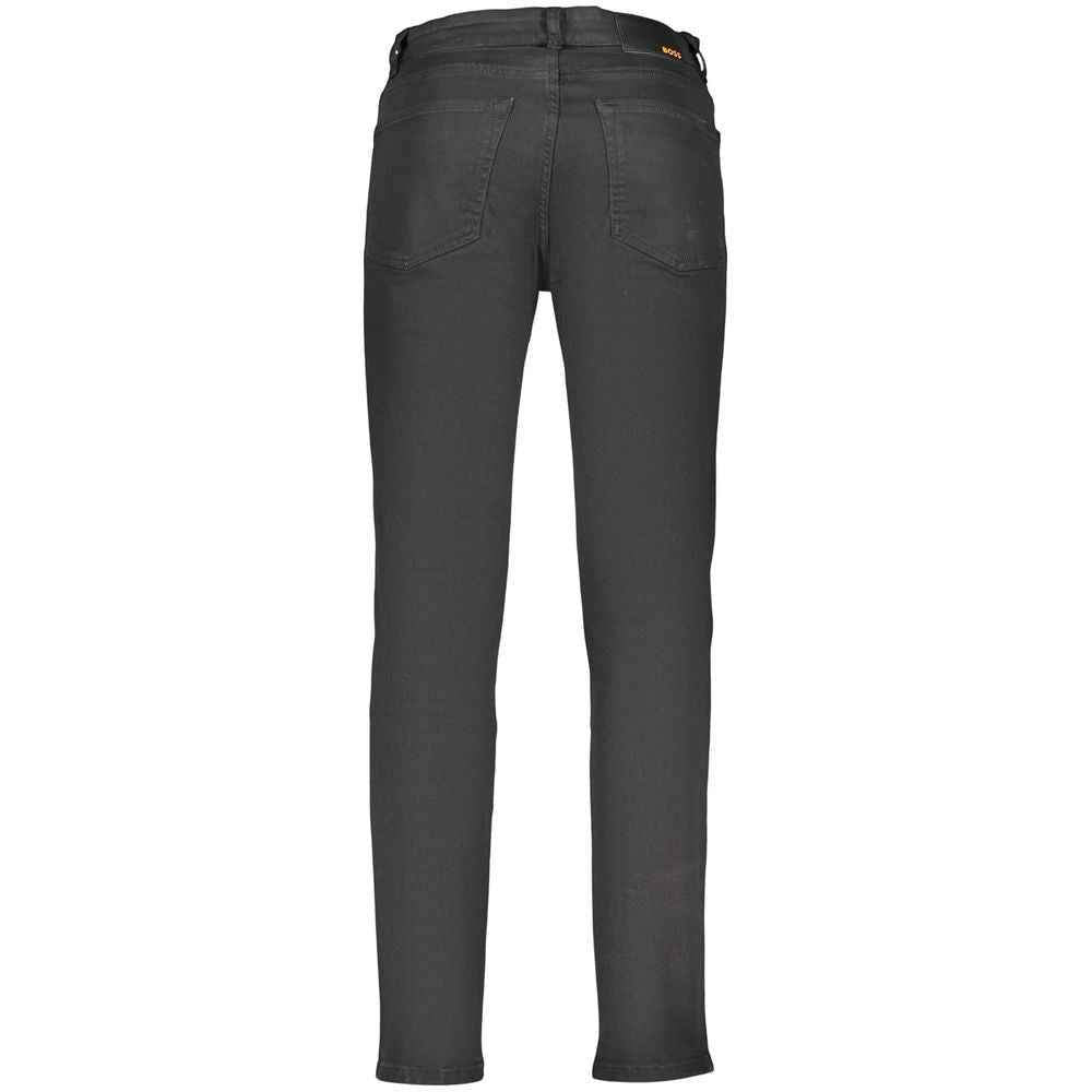 Hugo Boss Black Cotton Men's Jeans