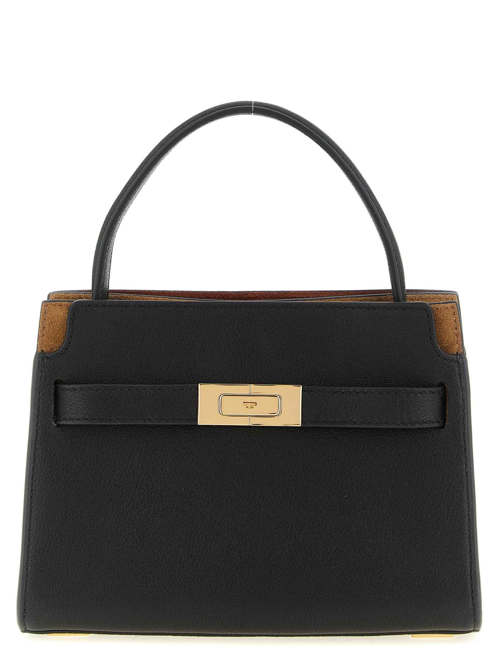 Tory Burch Black Lambskin Crossbody Bag