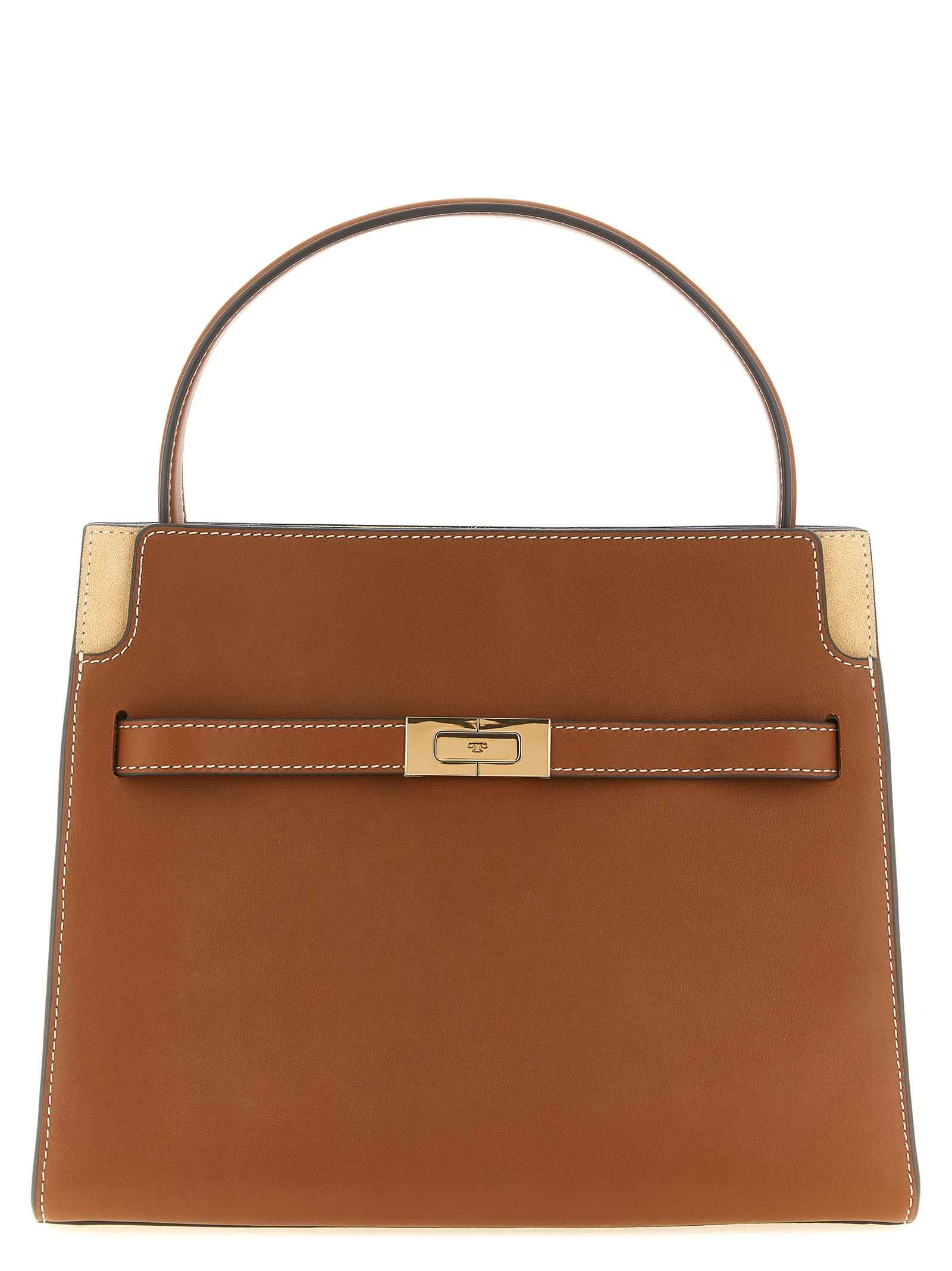Tory Burch Brown Cowhide Crossbody Bag