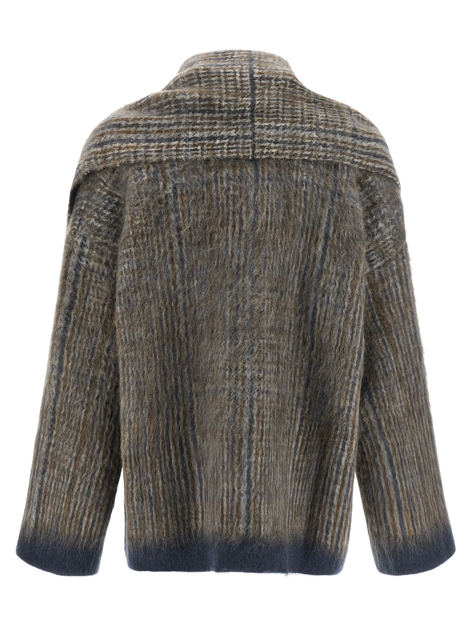 Brunello Cucinelli Gray Wool Cardigan