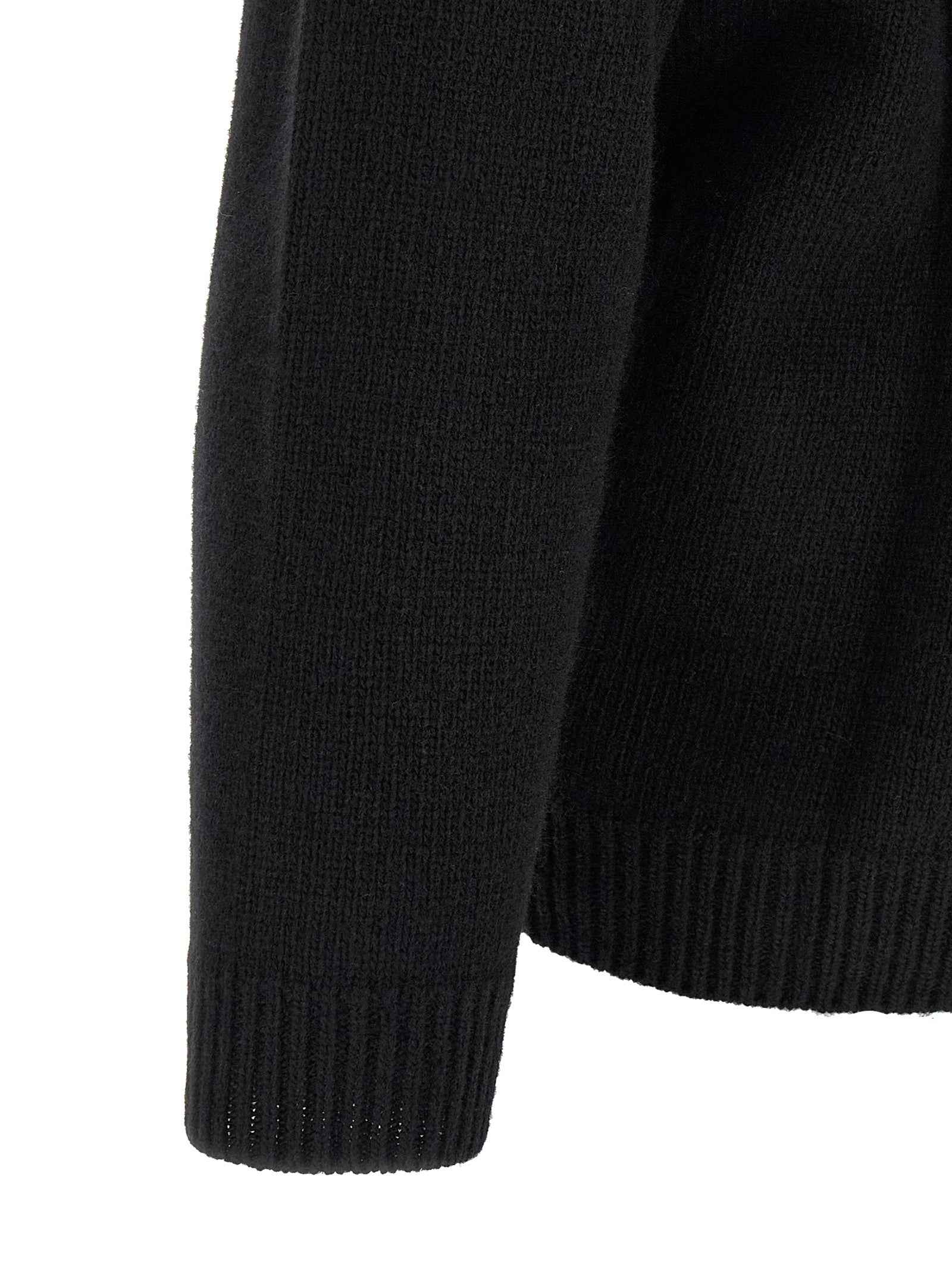 Off-White Bicolor Wool Cardigan