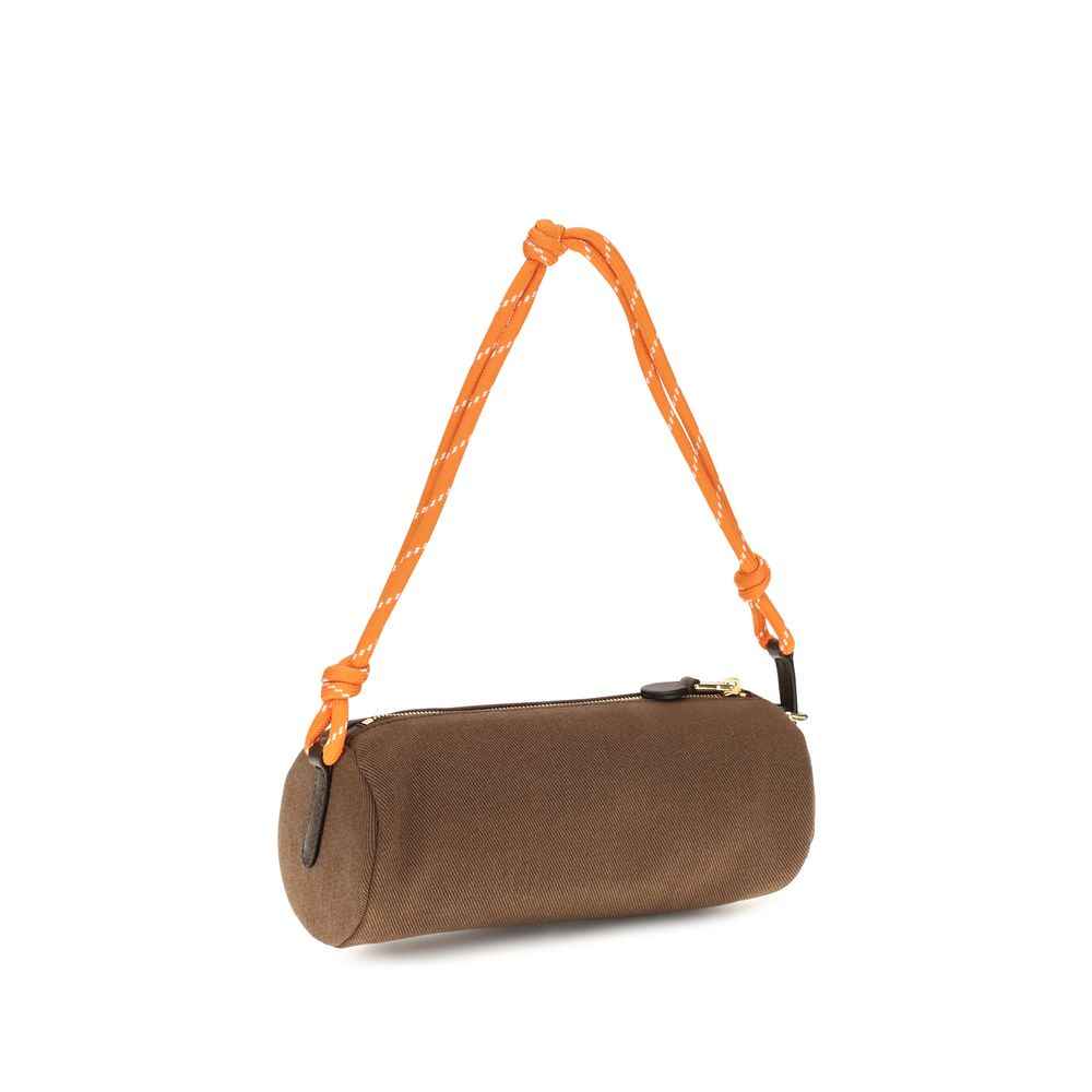 Miu Miu Brown Cotton Wallet
