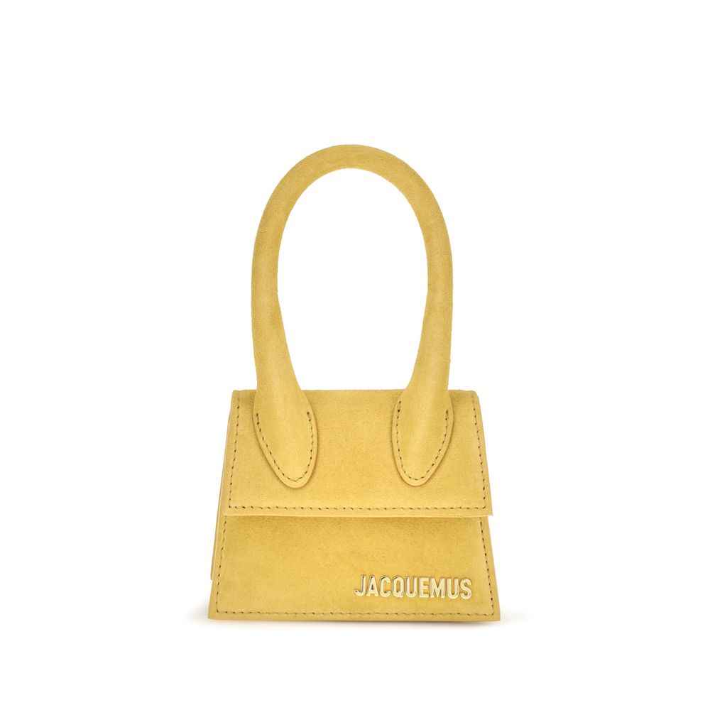 Jacquemus Bicolor Calf Leather Bos Taurus Shoulder Bag