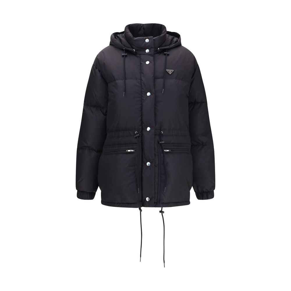 Prada Black Goose Down Parka