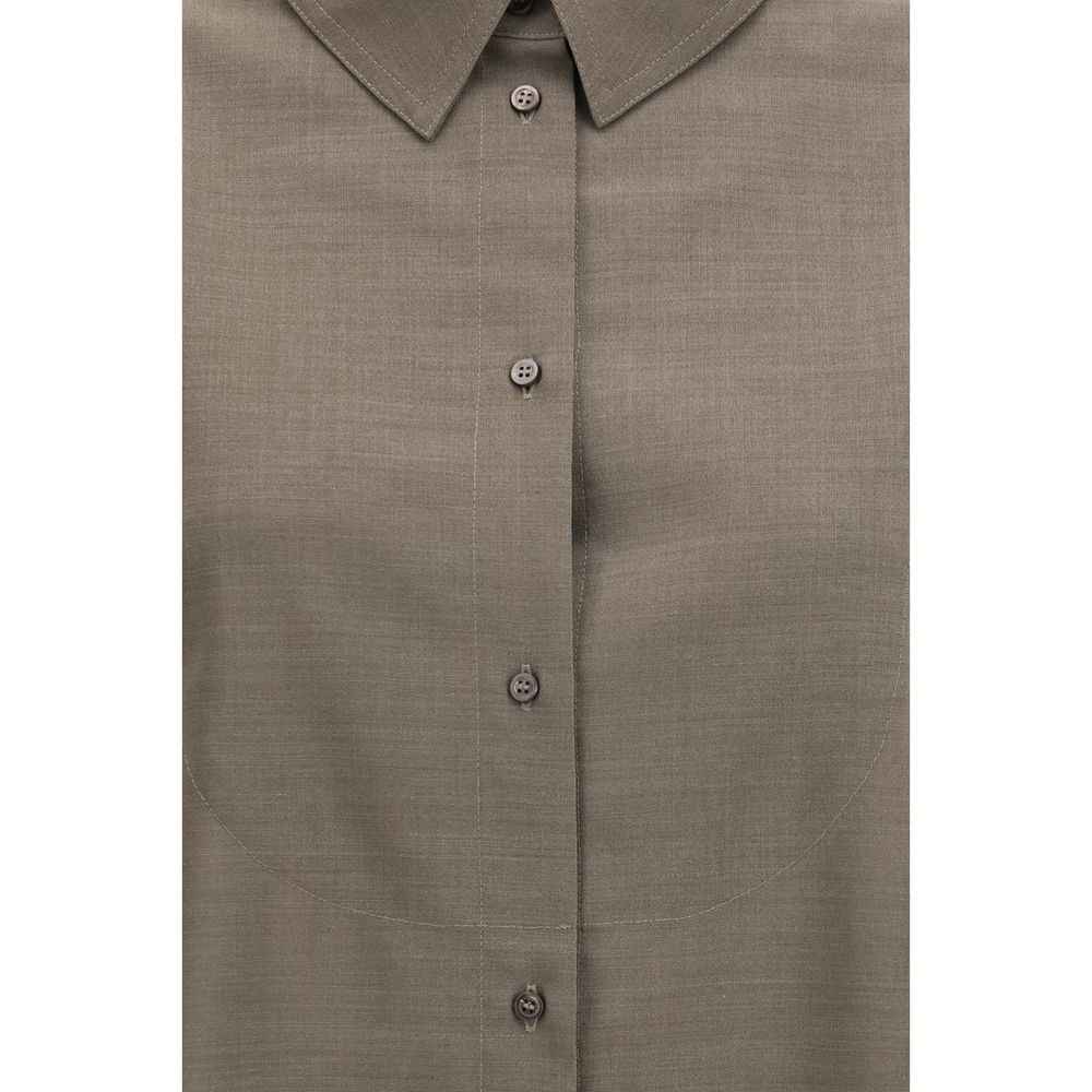 Jacquemus Gray Cotton Shirt