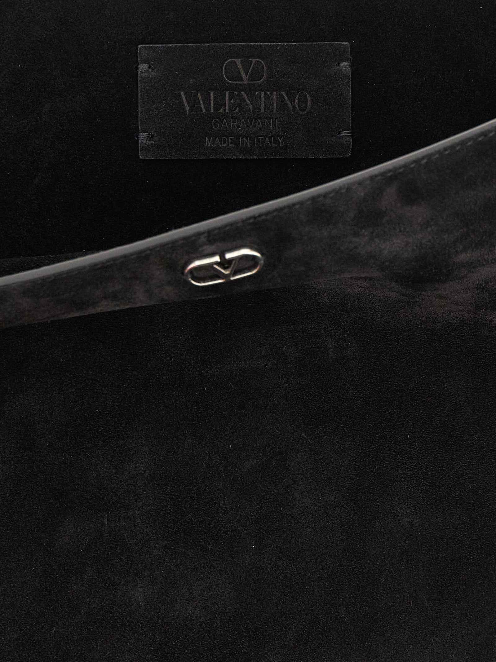 Valentino Garavani Black Calfskin Shoulder Bag