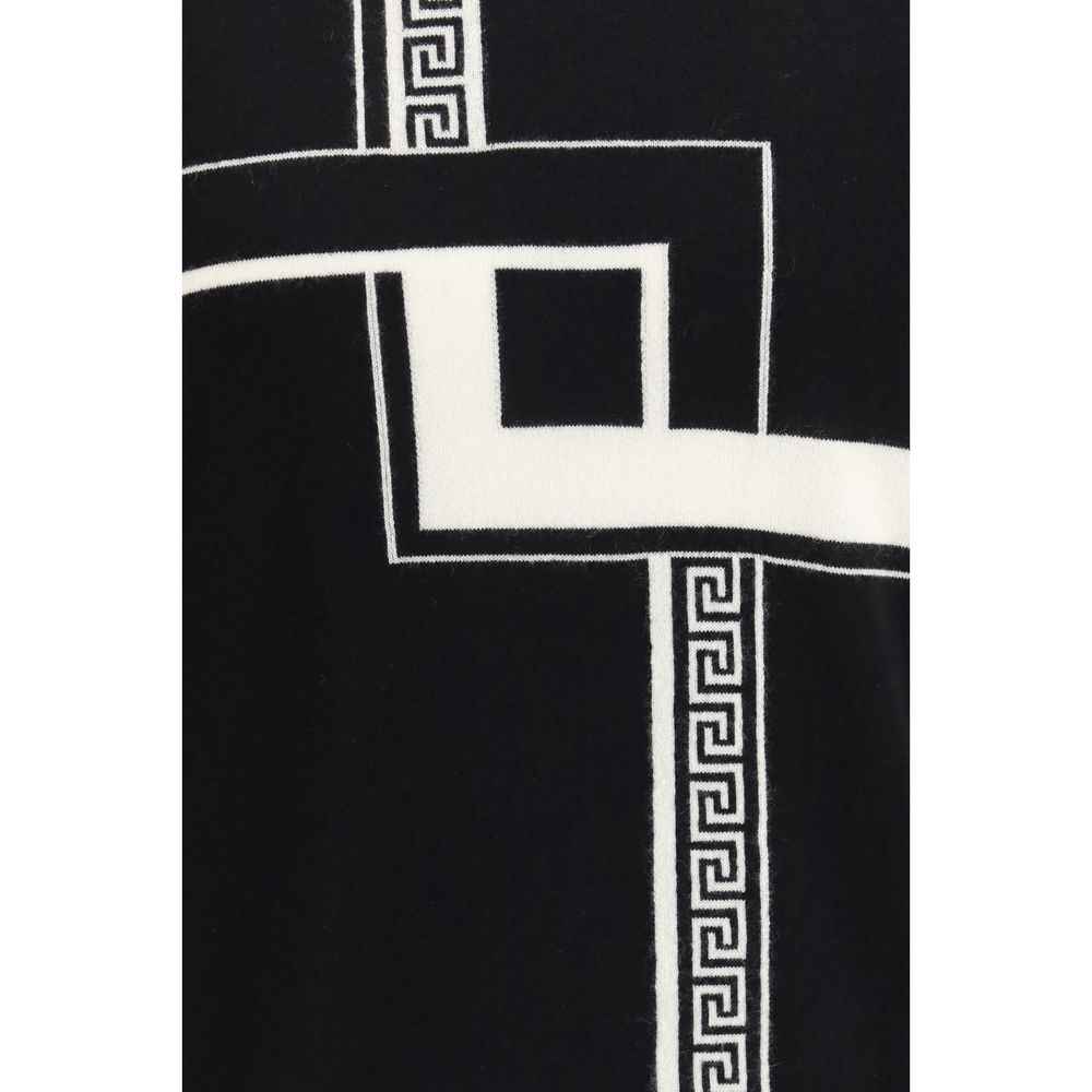 Versace Black Cashmere Sweater