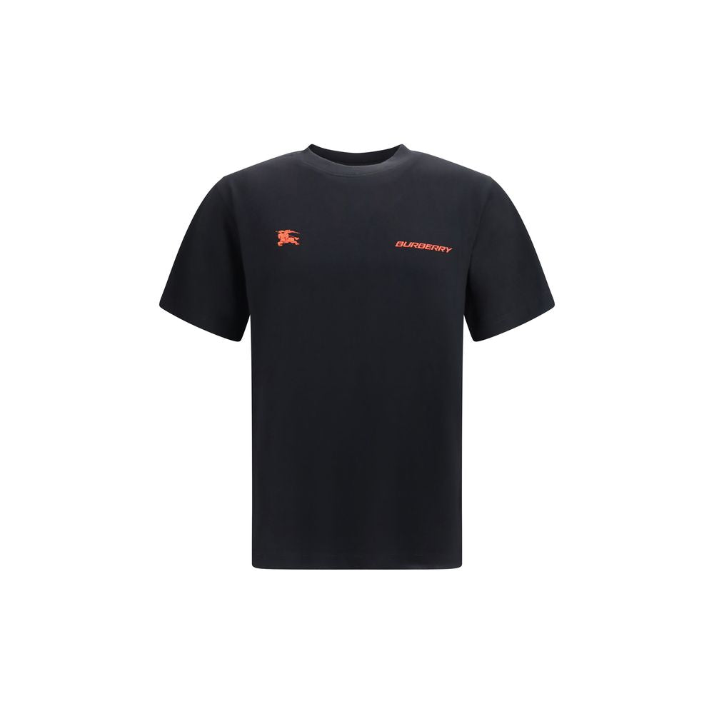 Burberry Black Cotton T-Shirt