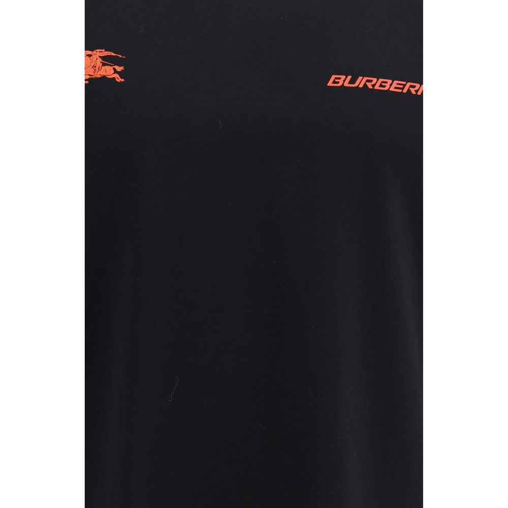 Burberry Black Cotton T-Shirt