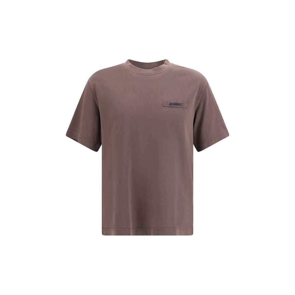 Jacquemus Brown Cotton T-Shirt