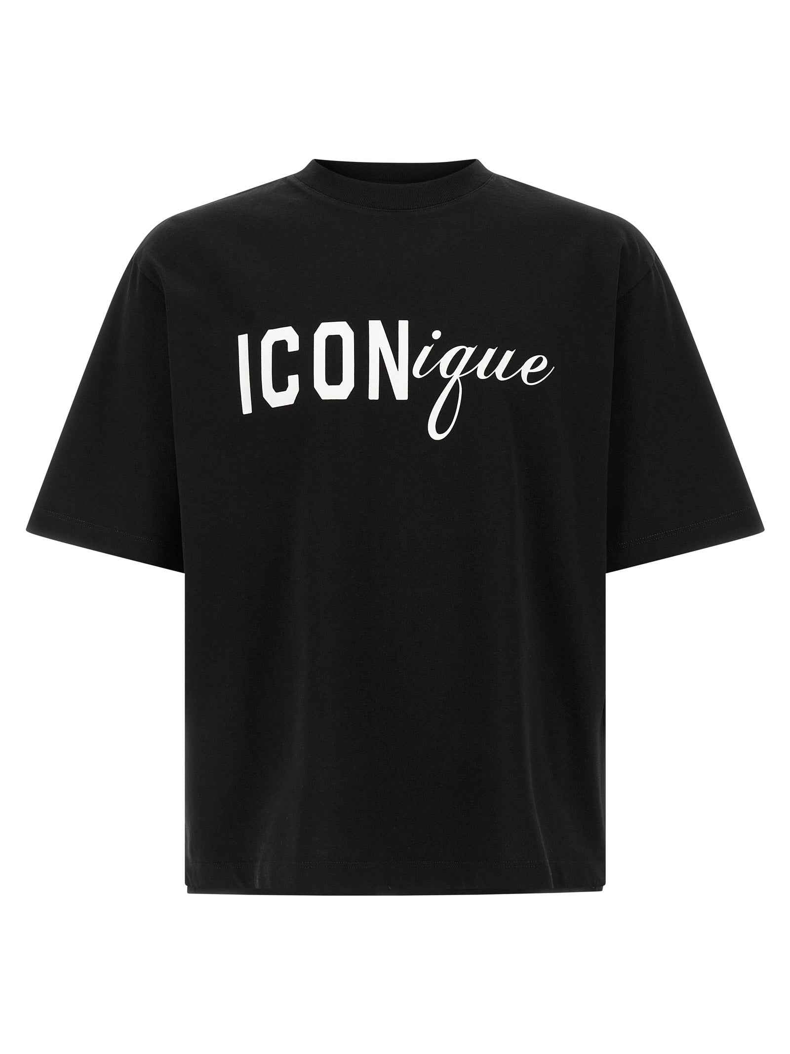 Dsquared² Black Cotton T-Shirt