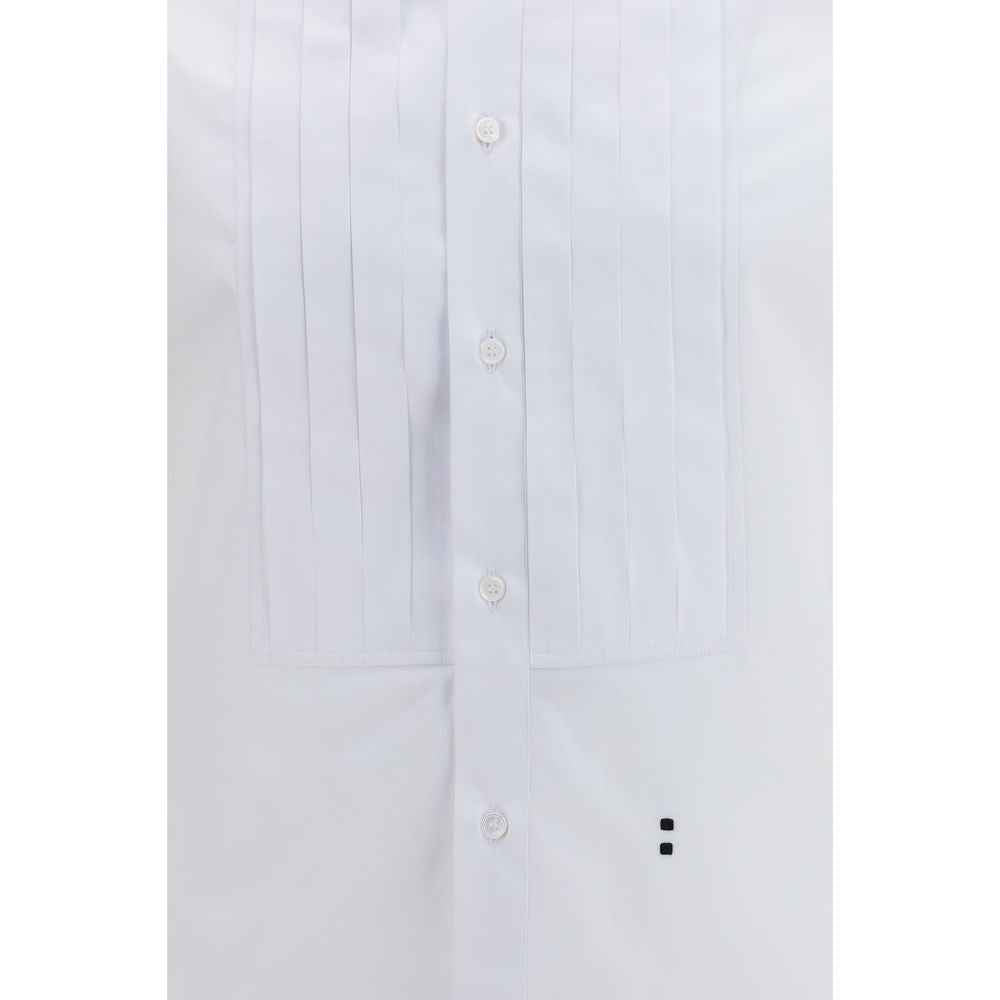 Fendi White Cotton Dress Shirt