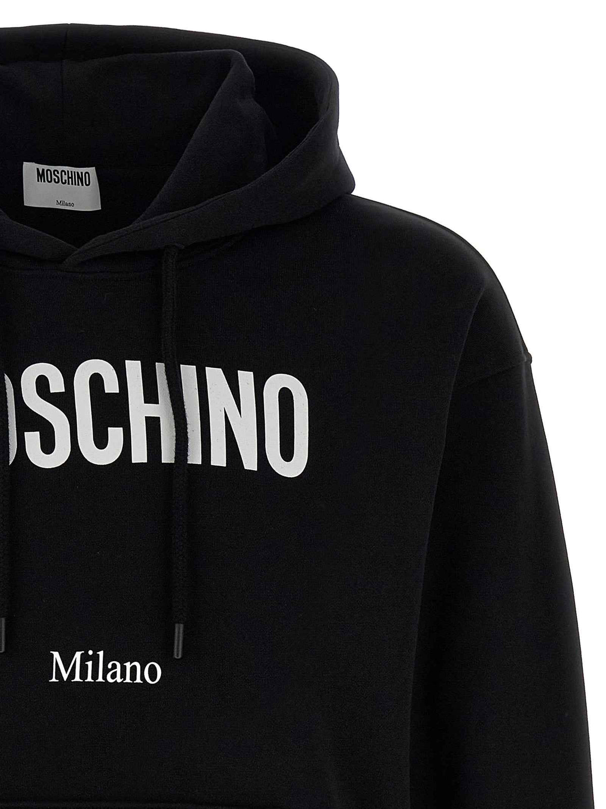 Moschino Black Cotton Sweatshirt