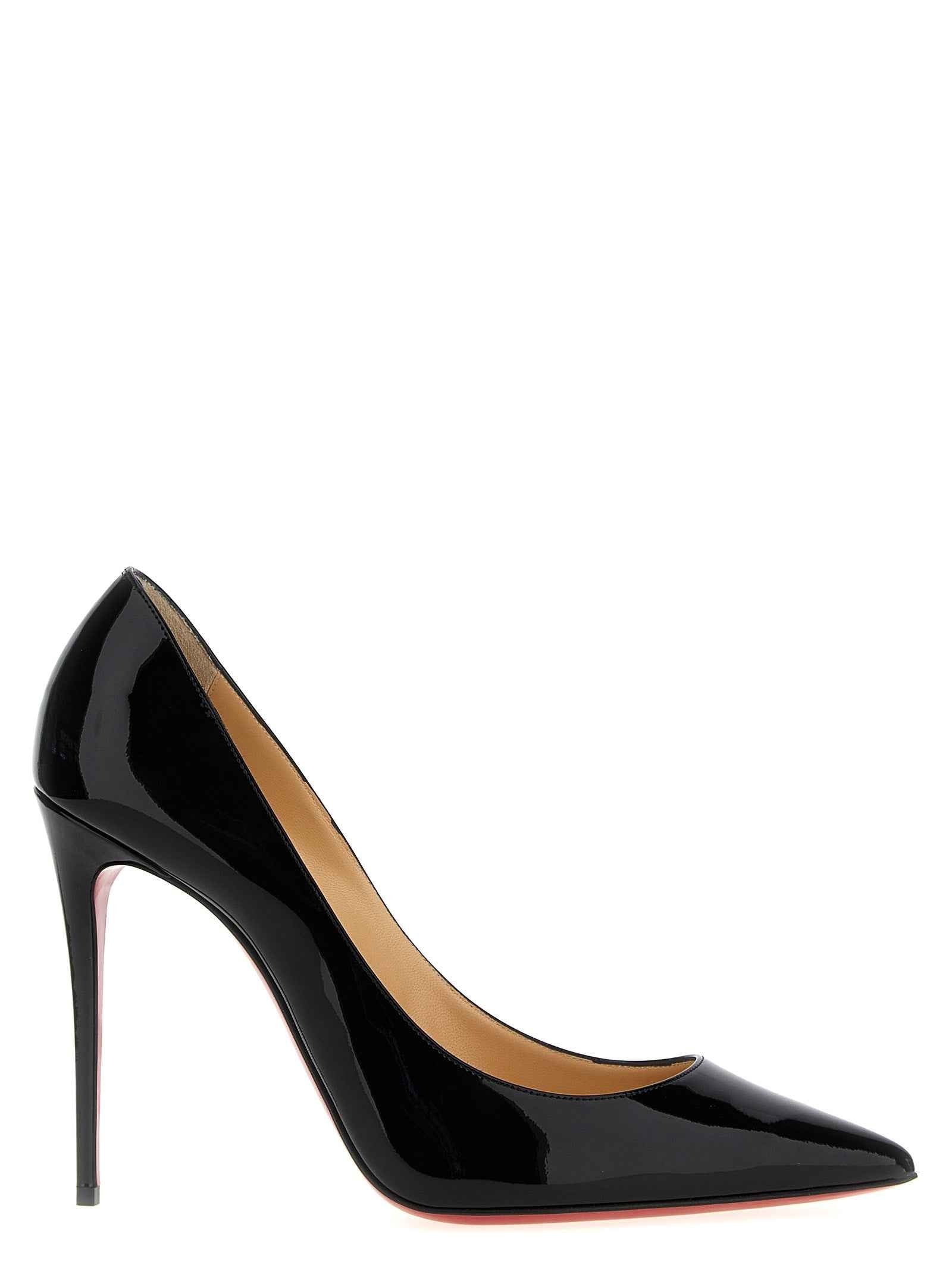 Christian Louboutin Black Calfskin High Heel Pumps
