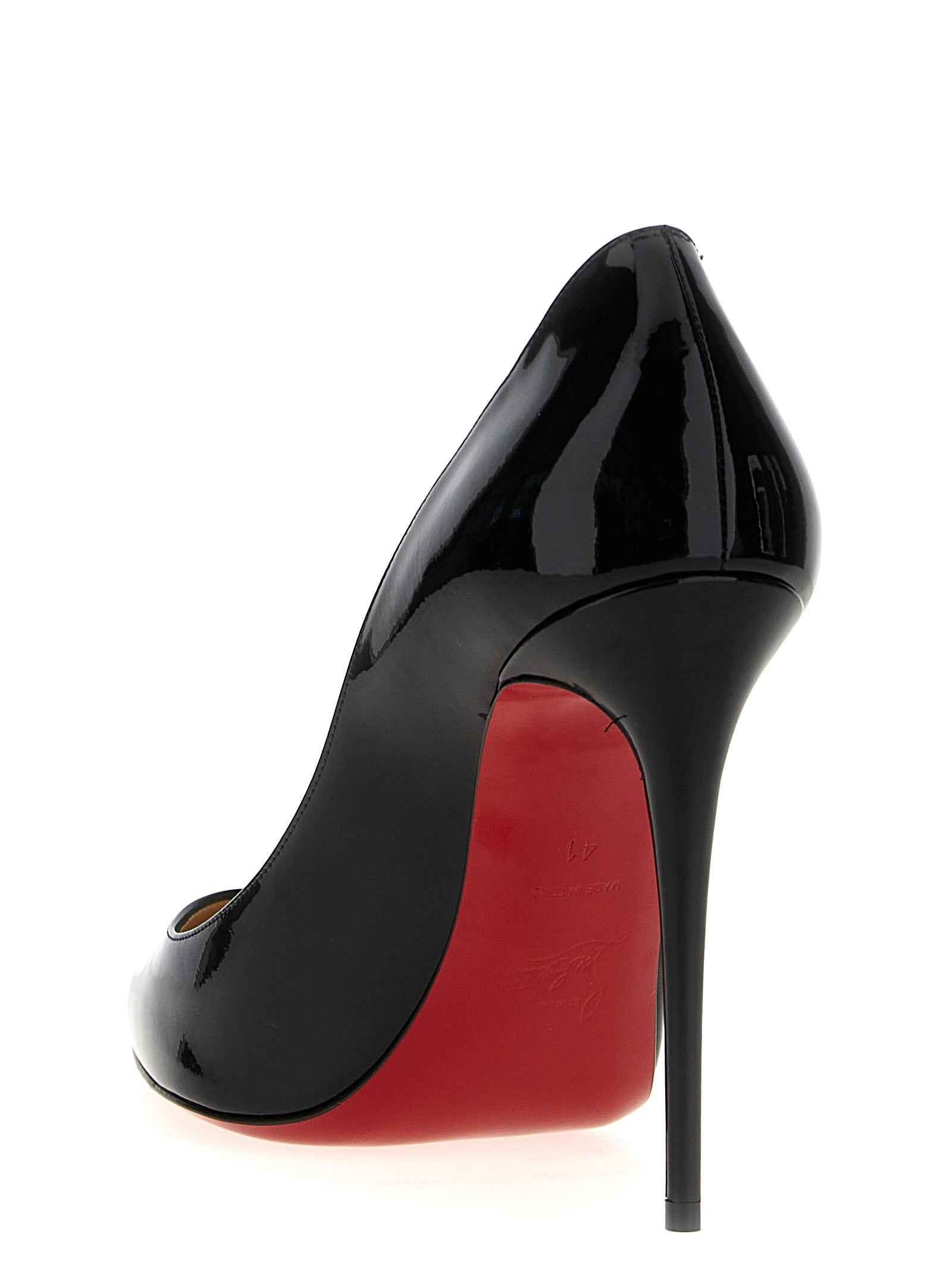 Christian Louboutin Black Calfskin High Heel Pumps