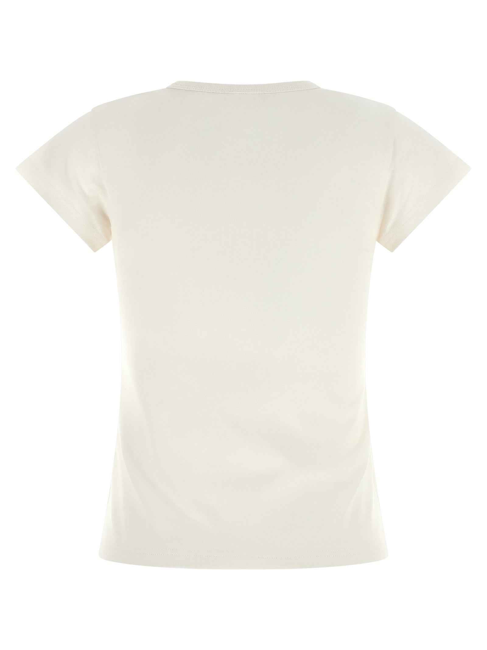 Moncler White Cotton T-Shirt