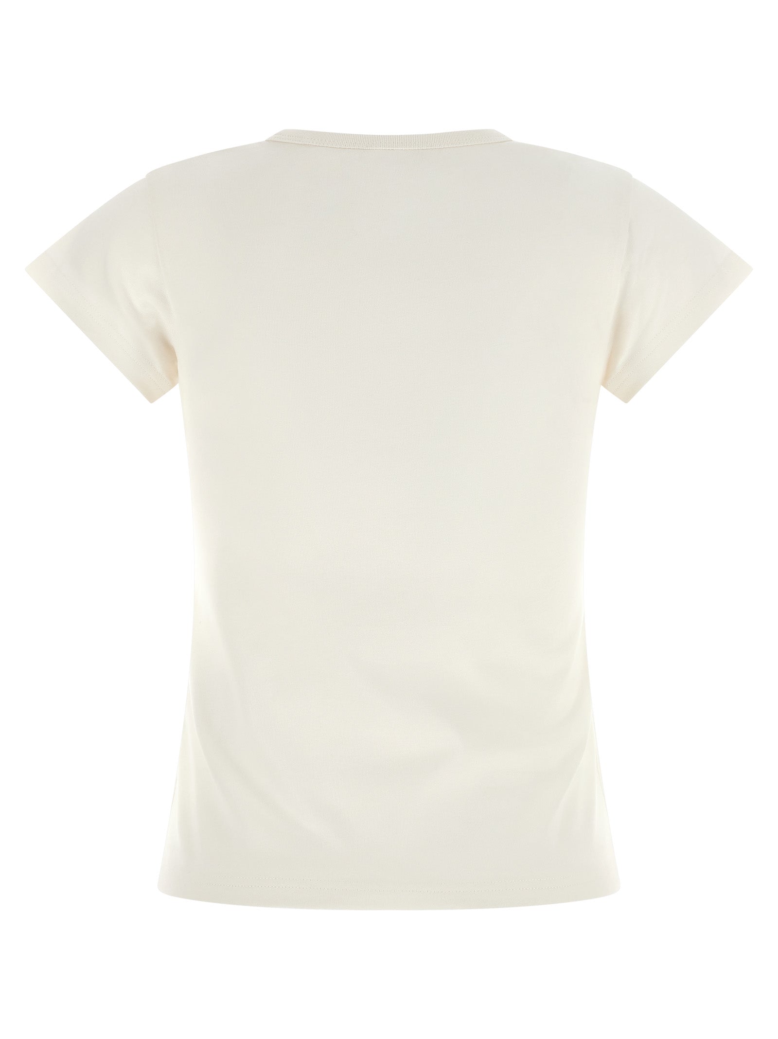 Moncler White Cotton T-Shirt