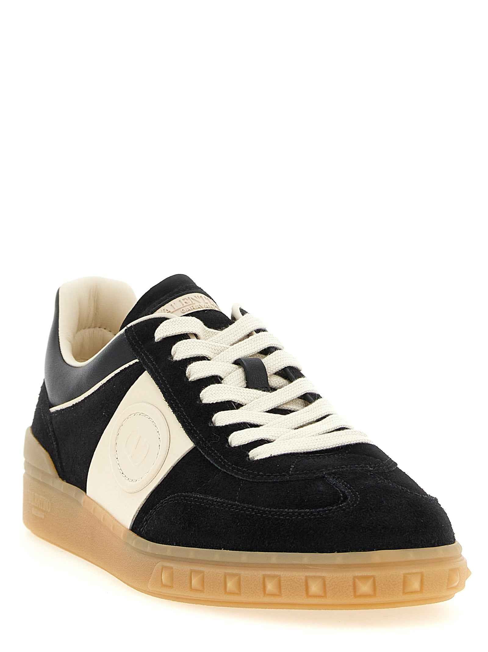 Valentino Garavani Multicolor Calfskin Low Top Sneakers