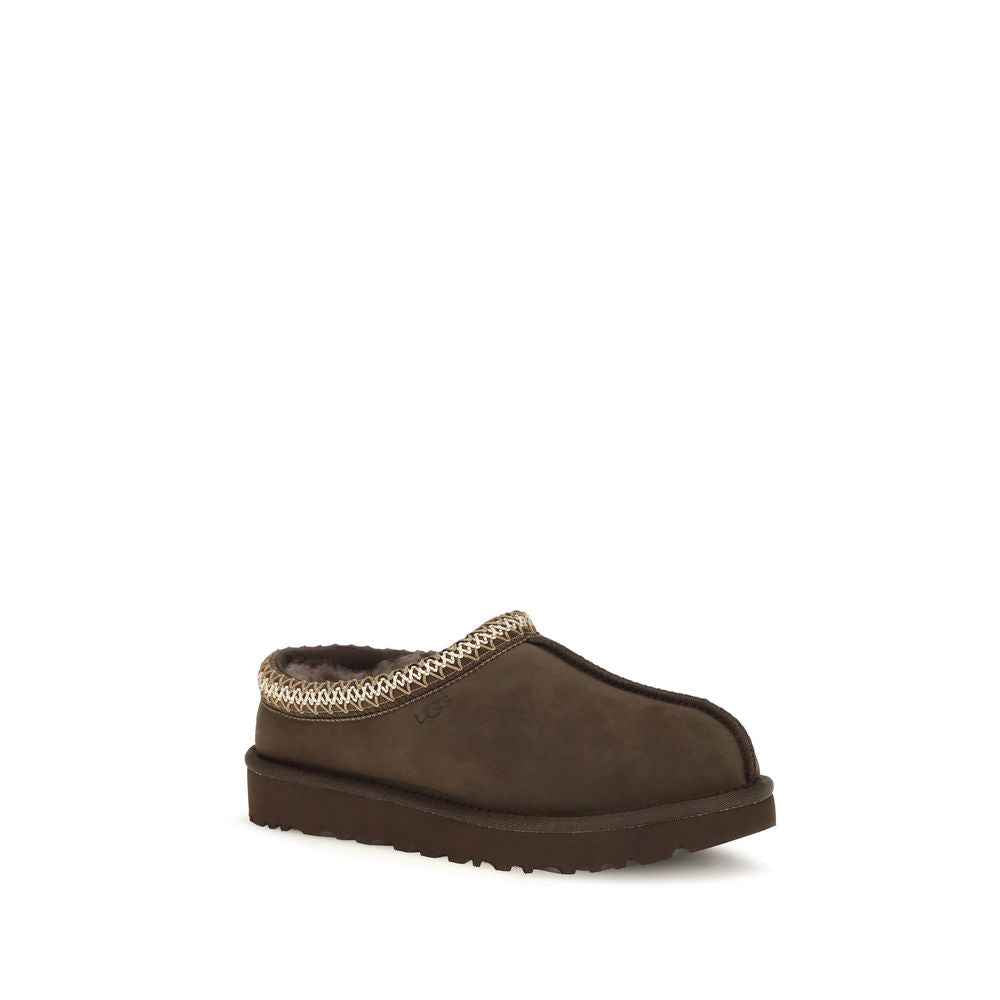 UGG Brown Leather Mules