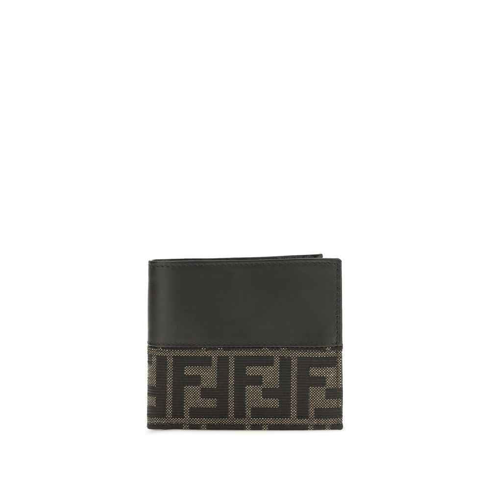 Fendi Brown Calf Leather Bos Taurus Wallet