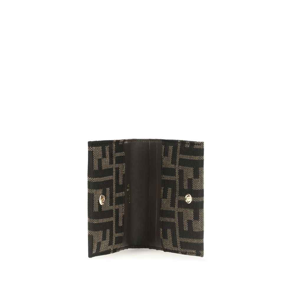 Fendi Brown Polyester Wallet
