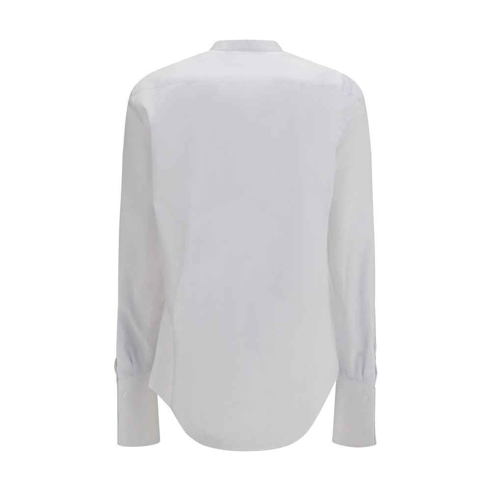 Fendi White Cotton Dress Shirt