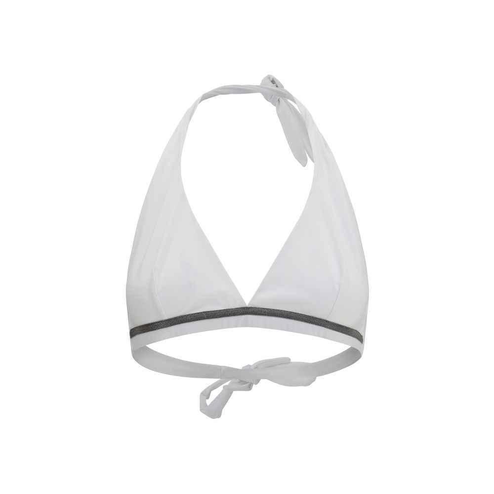 Brunello Cucinelli White Polyamide Bikini